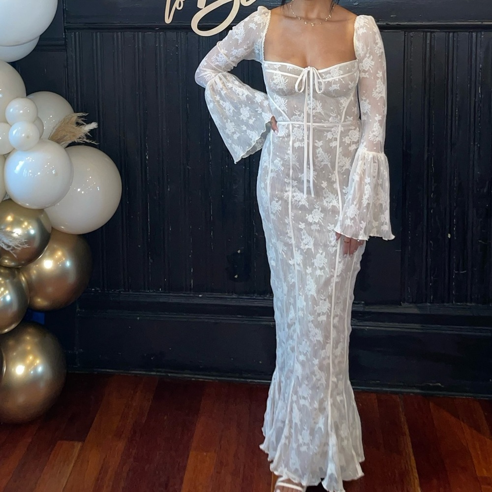 House of CB dress only wore once for a few hours. Size small. No stains or pulls